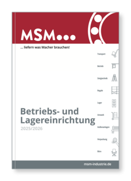 MSM Katalog Betriebs- und Lagerreinrichtung 2025-2026